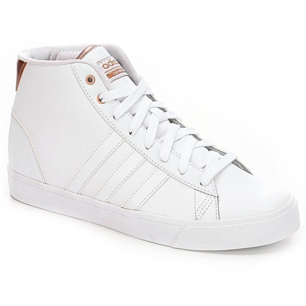 Authentic Adidas White High Top Cloudfoam Sneaker